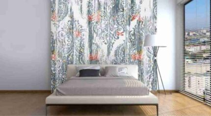 Vintage Paisley Wash Texture Wall