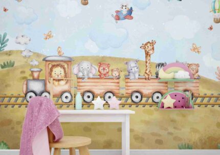 Cute Animal Train Ride