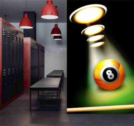 Locker Room Light & Ball Glow
