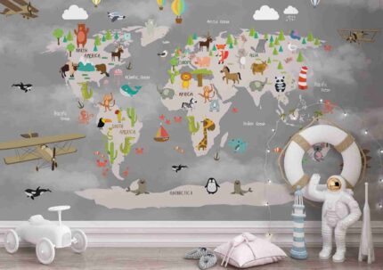 Animal World Map Adventure