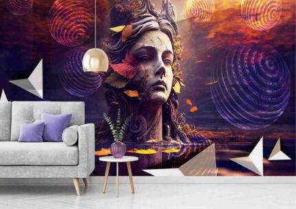 Abstract Goddess Energy Art