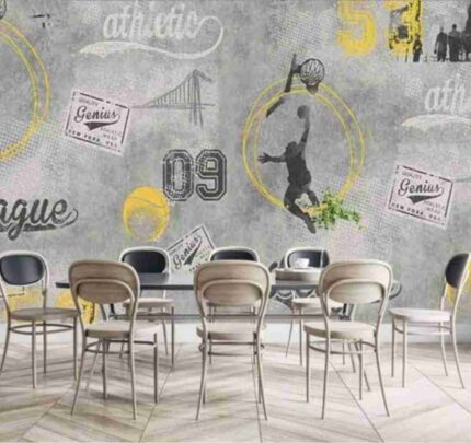 League Sports Collage Wall