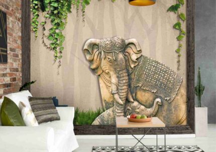 Vintage Elephant Heritage Art