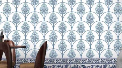 Blue Arch Floral Heritage