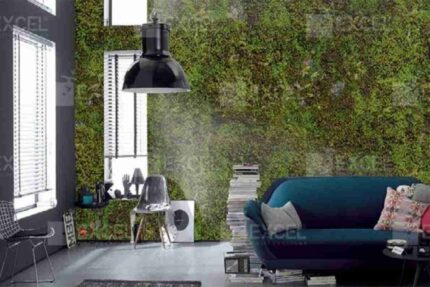 Contemporary Moss Texture Panel