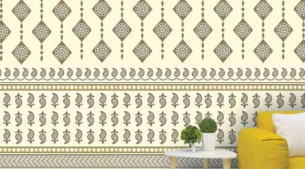 Geometric Border Ethnic Pattern