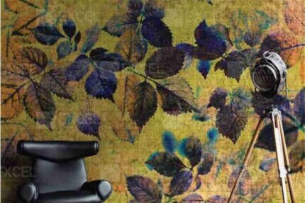 Autumn Leaf Texture Wall Art