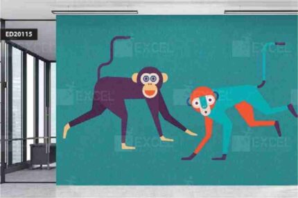 Fun Monkey Play Wall Art